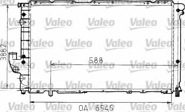 Valeo 810963 Радіатор охолодження двигуна 810963: Купити в Україні - Добра ціна на EXIST.UA!