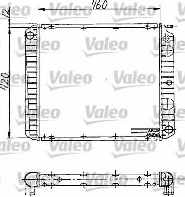 Valeo 810968 Радіатор охолодження двигуна 810968: Купити в Україні - Добра ціна на EXIST.UA!