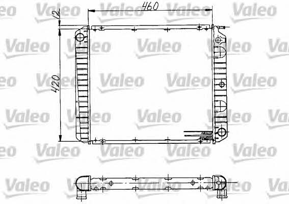 Valeo 810970 Радіатор охолодження двигуна 810970: Купити в Україні - Добра ціна на EXIST.UA!