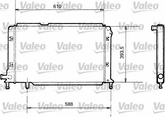 Valeo 810985 Радіатор охолодження двигуна 810985: Купити в Україні - Добра ціна на EXIST.UA!