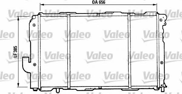 Valeo 810990 Радіатор охолодження двигуна 810990: Купити в Україні - Добра ціна на EXIST.UA!