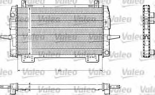 Valeo 811048 Радіатор охолодження двигуна 811048: Купити в Україні - Добра ціна на EXIST.UA!