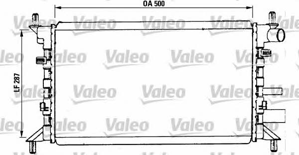 Valeo 730859 Радіатор охолодження двигуна 730859: Купити в Україні - Добра ціна на EXIST.UA!