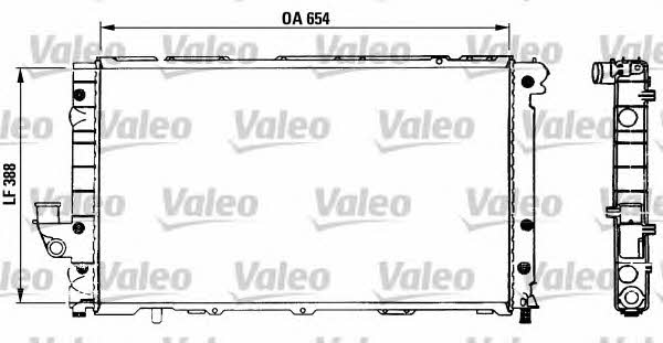 Valeo 730935 Радіатор охолодження двигуна 730935: Купити в Україні - Добра ціна на EXIST.UA!