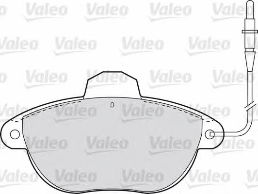 Valeo 598385 Гальмівні колодки, комплект 598385: Купити в Україні - Добра ціна на EXIST.UA!