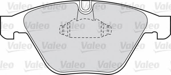 Valeo 598410 Гальмівні колодки, комплект 598410: Купити в Україні - Добра ціна на EXIST.UA!
