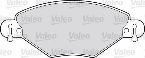 Valeo 598419 Гальмівні колодки, комплект 598419: Приваблива ціна - Купити в Україні на EXIST.UA!