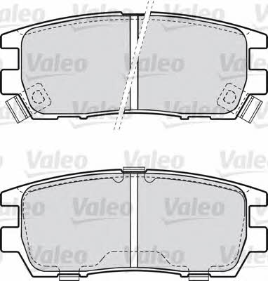 Valeo 598519 Гальмівні колодки, комплект 598519: Купити в Україні - Добра ціна на EXIST.UA!
