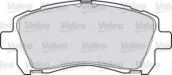 Valeo 598530 Гальмівні колодки, комплект 598530: Купити в Україні - Добра ціна на EXIST.UA!
