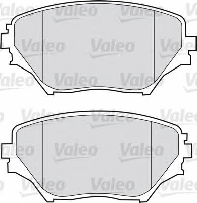 Valeo 598536 Гальмівні колодки, комплект 598536: Купити в Україні - Добра ціна на EXIST.UA!