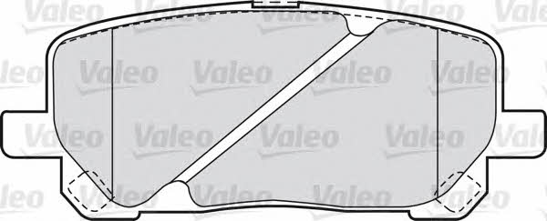 Valeo 598541 Гальмівні колодки, комплект 598541: Купити в Україні - Добра ціна на EXIST.UA!
