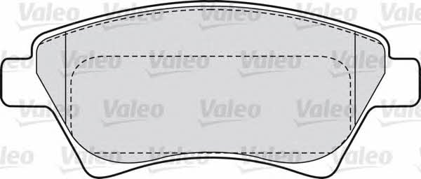 Valeo 598558 Гальмівні колодки, комплект 598558: Купити в Україні - Добра ціна на EXIST.UA!
