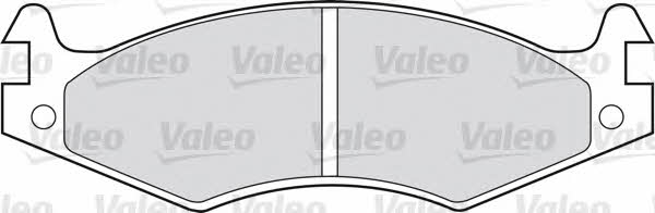 Valeo 598595 Гальмівні колодки, комплект 598595: Купити в Україні - Добра ціна на EXIST.UA!
