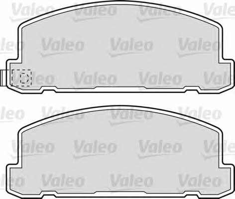 Valeo 598615 Гальмівні колодки, комплект 598615: Приваблива ціна - Купити в Україні на EXIST.UA!