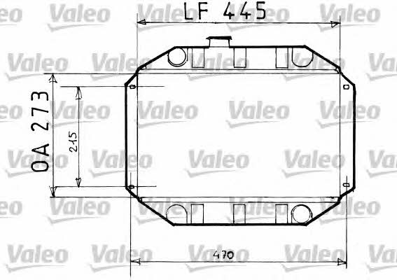 Valeo 819151 Радіатор охолодження двигуна 819151: Купити в Україні - Добра ціна на EXIST.UA!