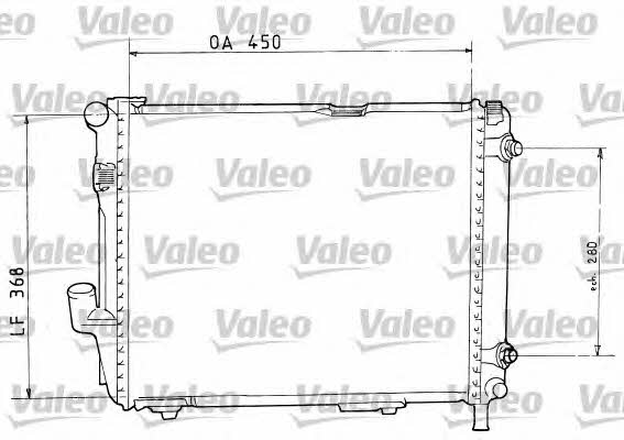 Valeo 819374 Радіатор охолодження двигуна 819374: Купити в Україні - Добра ціна на EXIST.UA!