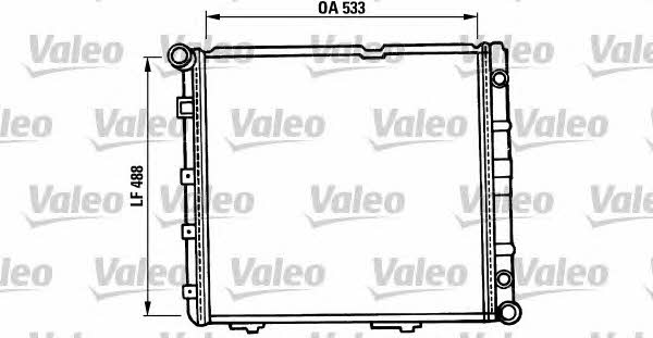 Valeo 819387 Радіатор охолодження двигуна 819387: Купити в Україні - Добра ціна на EXIST.UA!