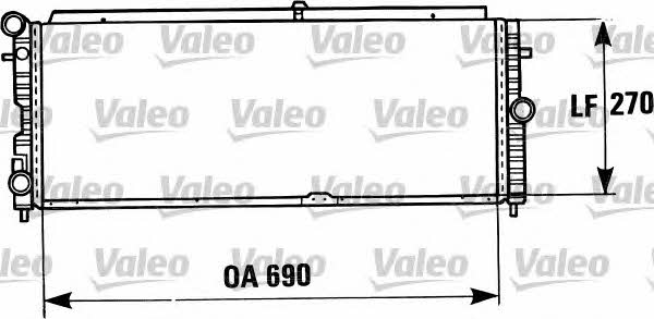 Valeo 819388 Радіатор охолодження двигуна 819388: Купити в Україні - Добра ціна на EXIST.UA!