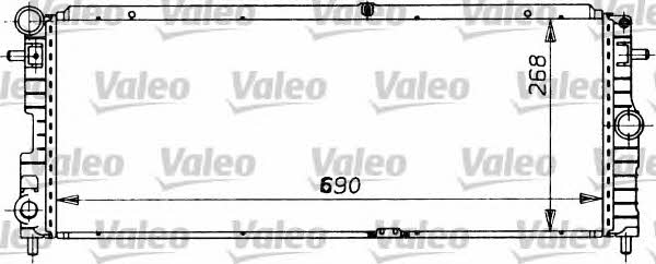 Valeo 819389 Радіатор охолодження двигуна 819389: Купити в Україні - Добра ціна на EXIST.UA!