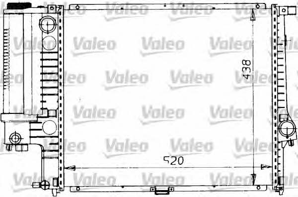 Valeo 819412 Радіатор охолодження двигуна 819412: Купити в Україні - Добра ціна на EXIST.UA!