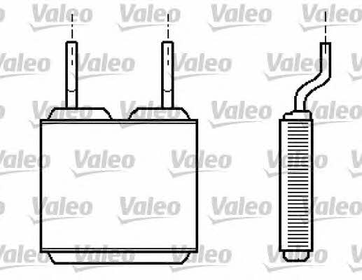 Valeo 812149 Радіатор опалювача салону 812149: Приваблива ціна - Купити в Україні на EXIST.UA!