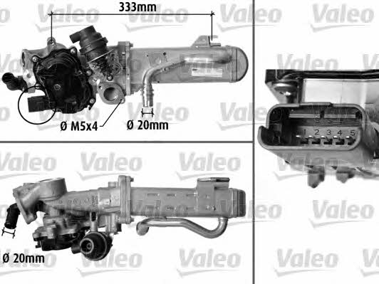 Valeo 700442 Клапан рециркуляції відпрацьованих газів EGR 700442: Купити в Україні - Добра ціна на EXIST.UA!