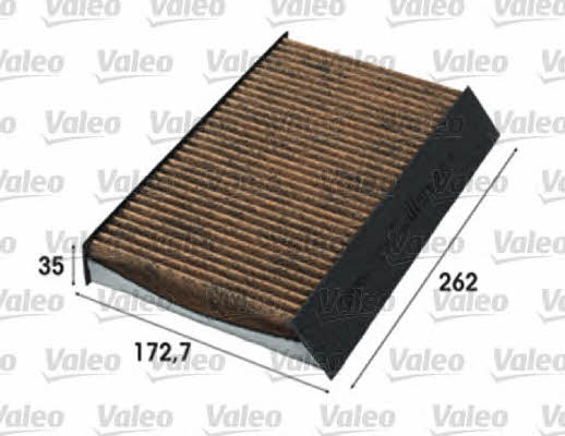 701006 Valeo Фильтр салона с активированным углем и антибактериальным действием
