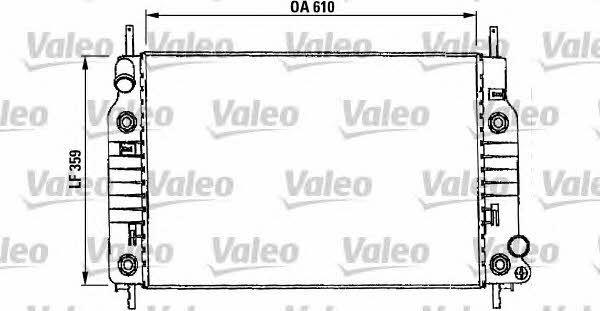 Valeo 731017 Радіатор охолодження двигуна 731017: Купити в Україні - Добра ціна на EXIST.UA!