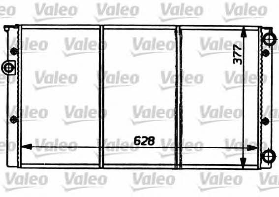 Valeo 731032 Радіатор охолодження двигуна 731032: Купити в Україні - Добра ціна на EXIST.UA!