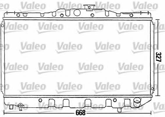 Valeo 731109 Радіатор охолодження двигуна 731109: Купити в Україні - Добра ціна на EXIST.UA!
