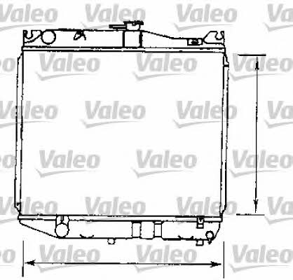 Valeo 731118 Радіатор охолодження двигуна 731118: Приваблива ціна - Купити в Україні на EXIST.UA!