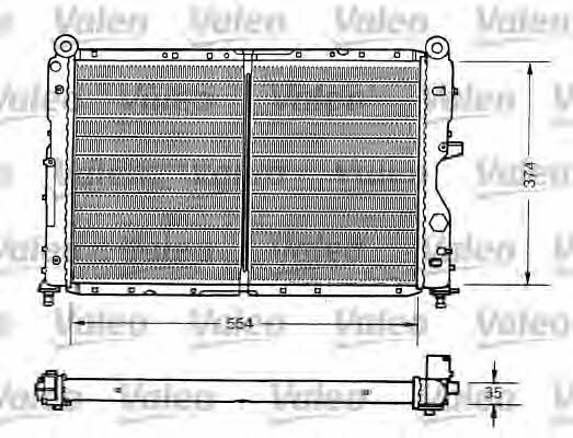 Valeo 731159 Радіатор охолодження двигуна 731159: Купити в Україні - Добра ціна на EXIST.UA!