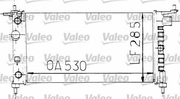 Valeo 731178 Радіатор охолодження двигуна 731178: Купити в Україні - Добра ціна на EXIST.UA!