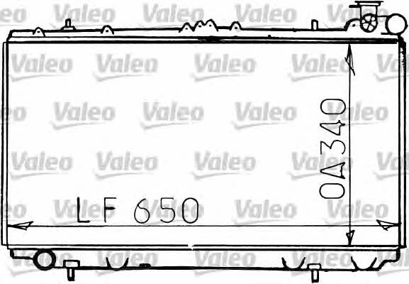 Valeo 731193 Радіатор охолодження двигуна 731193: Купити в Україні - Добра ціна на EXIST.UA!