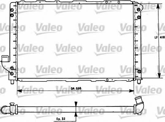 Valeo 731277 Радіатор охолодження двигуна 731277: Купити в Україні - Добра ціна на EXIST.UA!