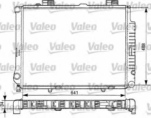 Valeo 731291 Радіатор охолодження двигуна 731291: Купити в Україні - Добра ціна на EXIST.UA!