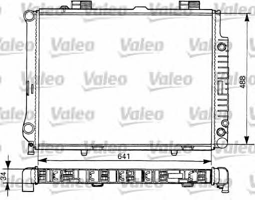 Valeo 731292 Радіатор охолодження двигуна 731292: Купити в Україні - Добра ціна на EXIST.UA!