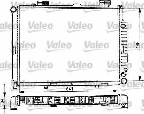 Valeo 731294 Радіатор охолодження двигуна 731294: Купити в Україні - Добра ціна на EXIST.UA!