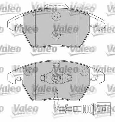 Valeo 598635 Гальмівні колодки, комплект 598635: Купити в Україні - Добра ціна на EXIST.UA!