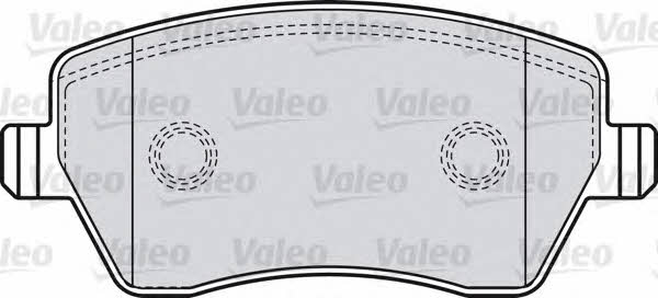 Valeo 598641 Гальмівні колодки, комплект 598641: Купити в Україні - Добра ціна на EXIST.UA!