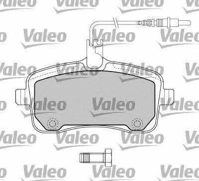 Valeo 598662 Гальмівні колодки, комплект 598662: Купити в Україні - Добра ціна на EXIST.UA!
