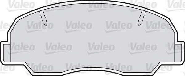 Valeo 598685 Гальмівні колодки, комплект 598685: Купити в Україні - Добра ціна на EXIST.UA!