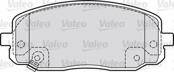 Valeo 598707 Гальмівні колодки, комплект 598707: Купити в Україні - Добра ціна на EXIST.UA!