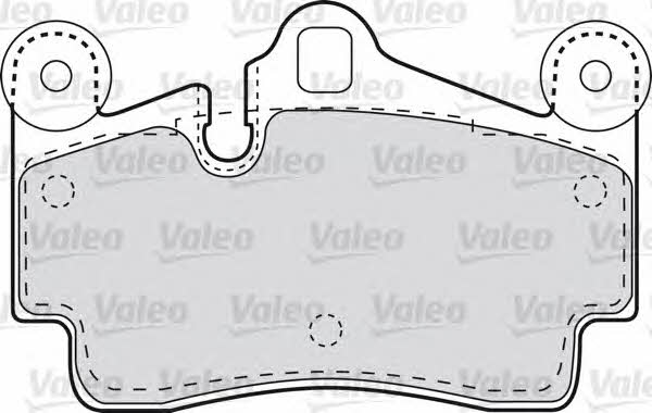 Valeo 598770 Гальмівні колодки, комплект 598770: Купити в Україні - Добра ціна на EXIST.UA!