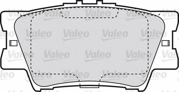 Valeo 598819 Гальмівні колодки, комплект 598819: Купити в Україні - Добра ціна на EXIST.UA!