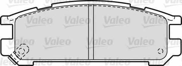 Valeo 598828 Гальмівні колодки, комплект 598828: Купити в Україні - Добра ціна на EXIST.UA!