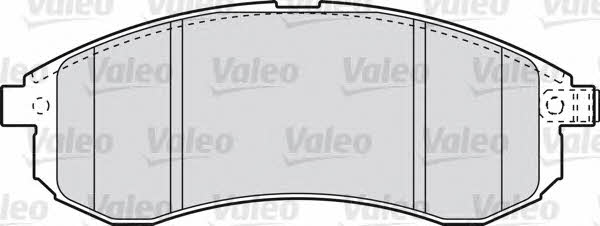 Valeo 598855 Гальмівні колодки, комплект 598855: Купити в Україні - Добра ціна на EXIST.UA!
