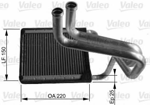 Valeo 812430 Радіатор опалювача салону 812430: Купити в Україні - Добра ціна на EXIST.UA!