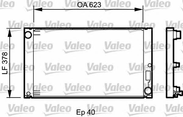 Valeo 735034 Радіатор охолодження двигуна 735034: Купити в Україні - Добра ціна на EXIST.UA!