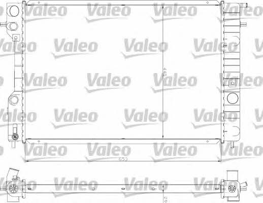 Valeo 735065 Радіатор охолодження двигуна 735065: Купити в Україні - Добра ціна на EXIST.UA!